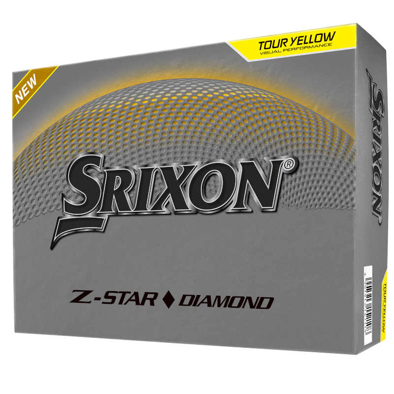 Srixon Z Star Diamond Yellow Golf Balls