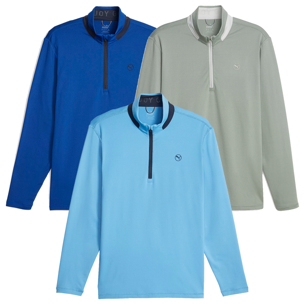 Puma Lightweight 1/4 Zip Golf Sweater