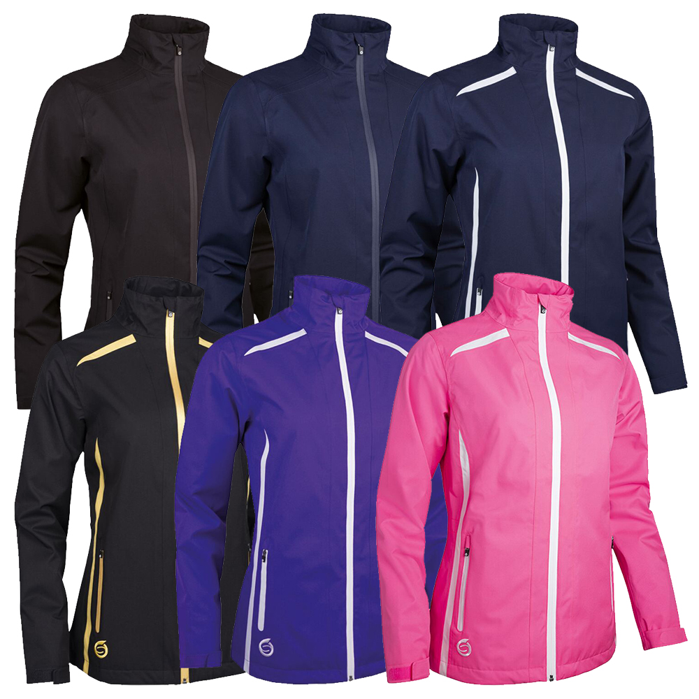 Sunderland Ladies Killy Panelled Waterproof Golf Jacket