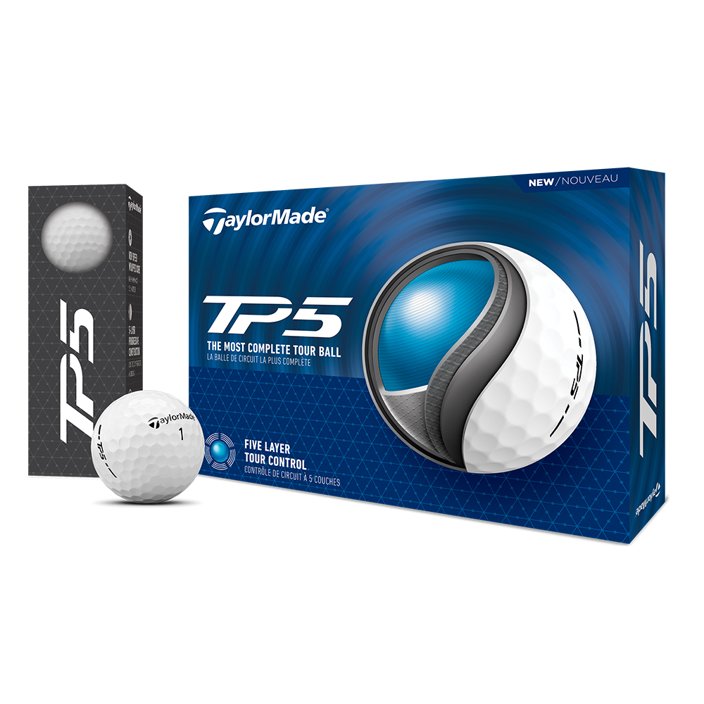 TaylorMade 2024 TP5 Personalised Golf Balls (3 Dozen)