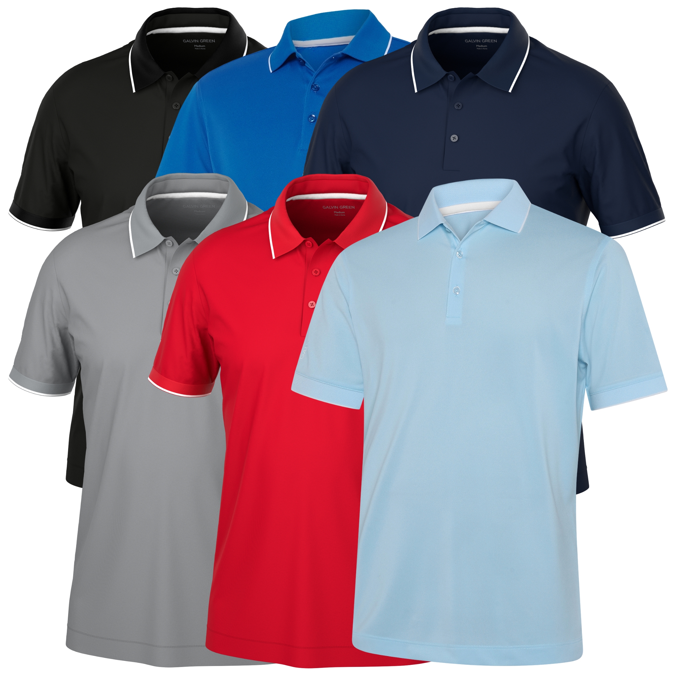 Galvin Green Marty Mens Ventil8 Plus Golf Shirt