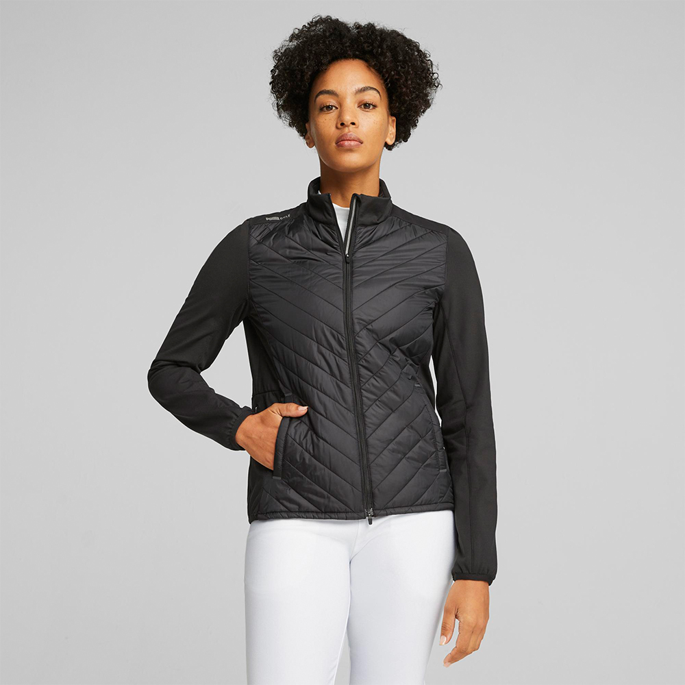 Puma Ladies Frost Quilted Golf Jacket