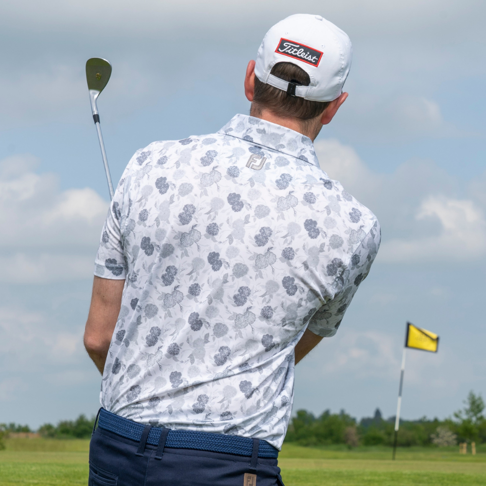 flower golf shirts