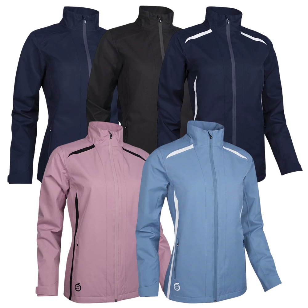 Sunderland Ladies Killy Panelled Waterproof Golf Jacket