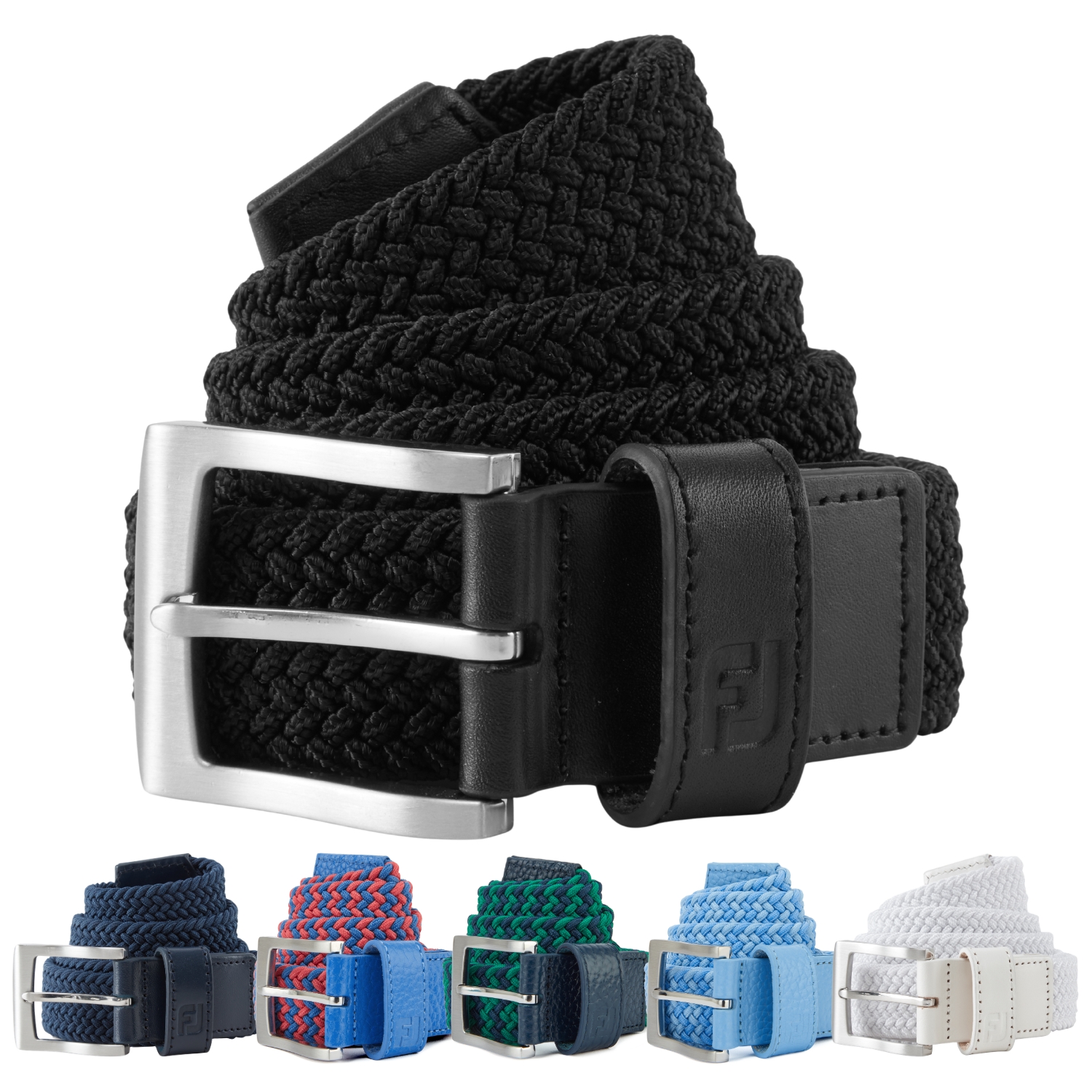 FootJoy Mens Braided Golf Belt