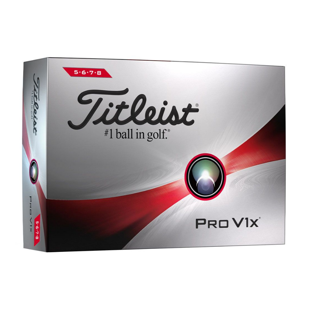 Titleist Pro V1X High Numbers Golf Balls Latest Model