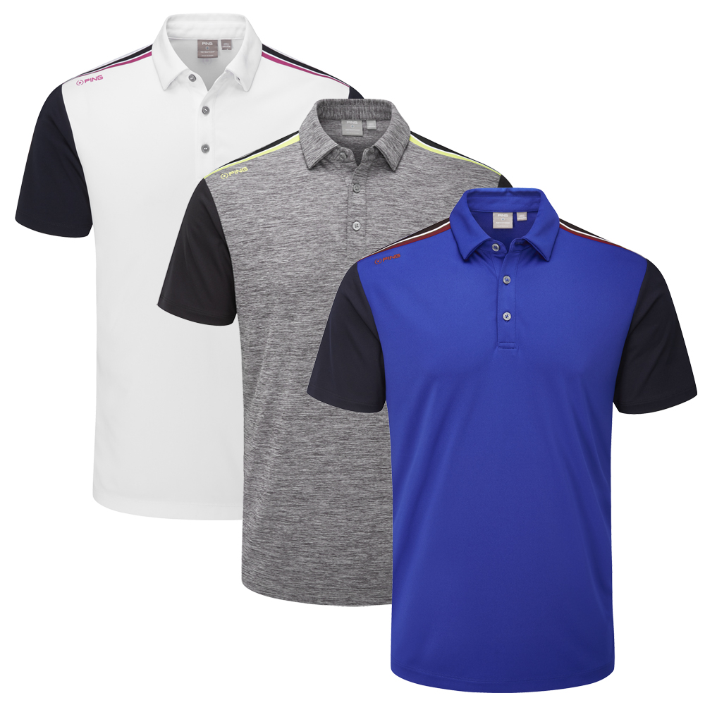 Ping Malvern Mens Golf Polo Shirt