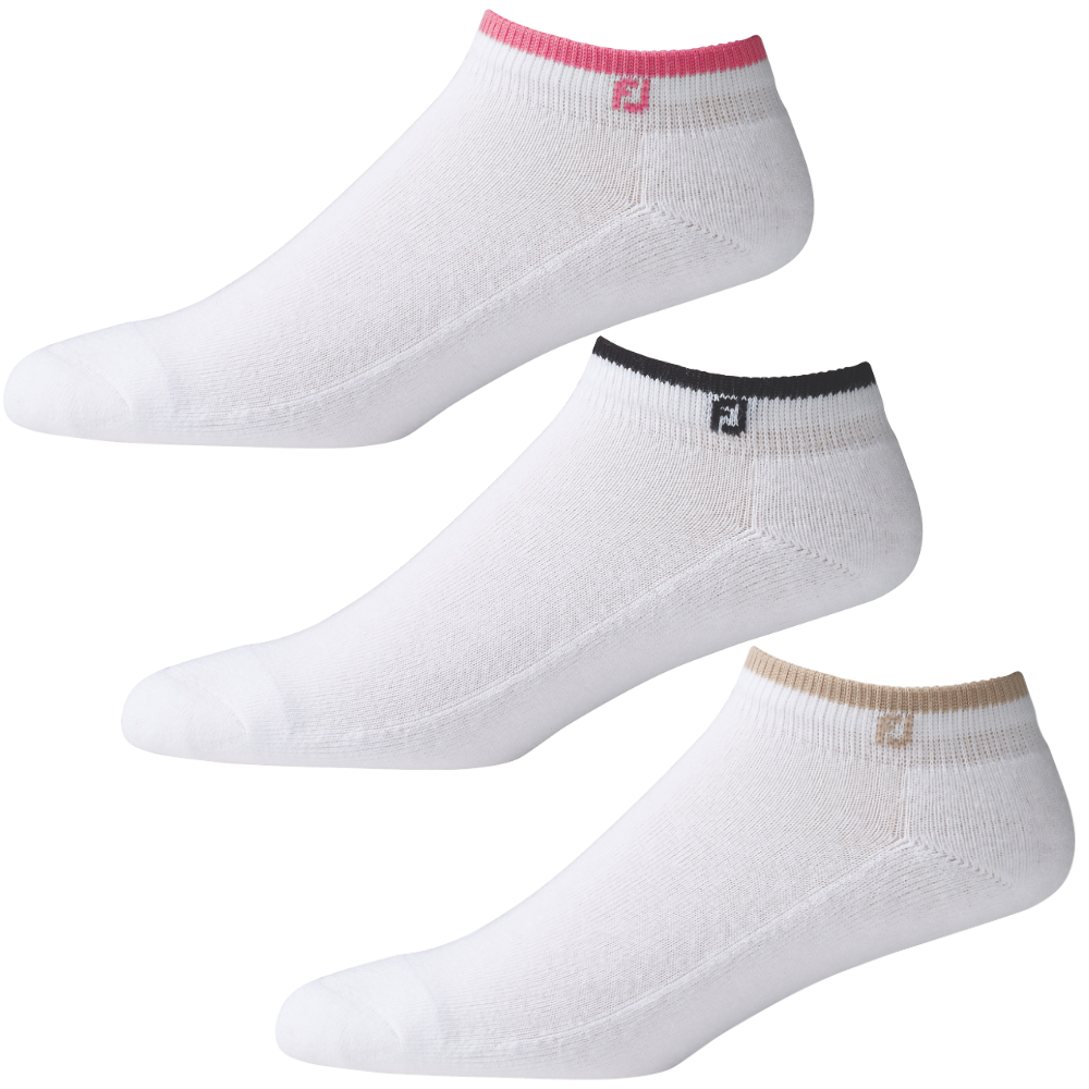 FootJoy Comfortsof Sportlet LADIES Golf Socks 3 Pair Pack