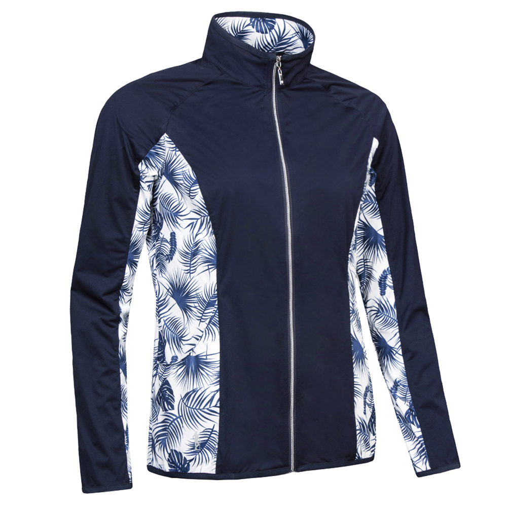 Glenmuir Ladies Poppy Zip Front Water Repellent Golf Jacket