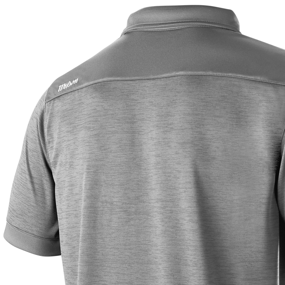 Wilson Stripe Heather Golf Polo Shirt Sale