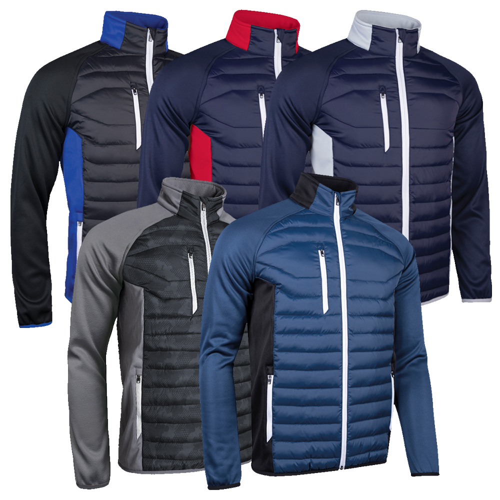 Sunderland Mens Zermatt Padded Stretch Golf Jacket