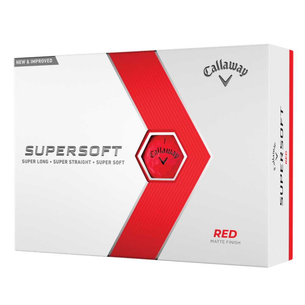 Callaway Super Soft Red Golf Balls