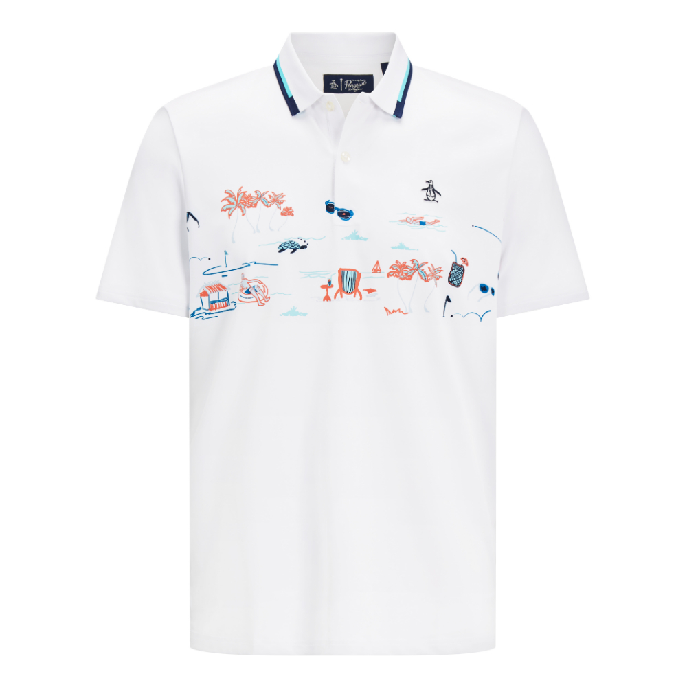 penguin golf shirt