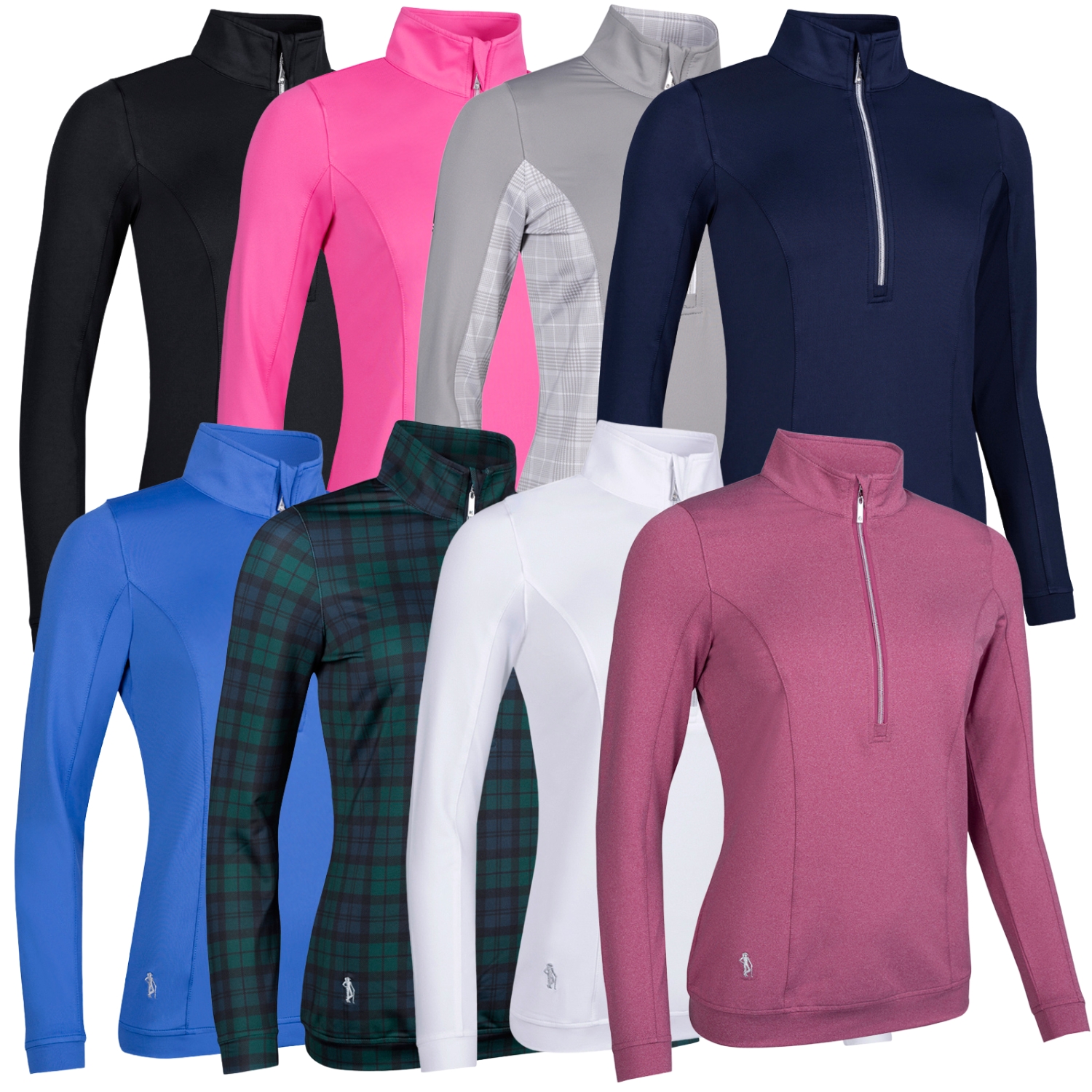 Glenmuir Ladies Carina Zip Neck Midlayer