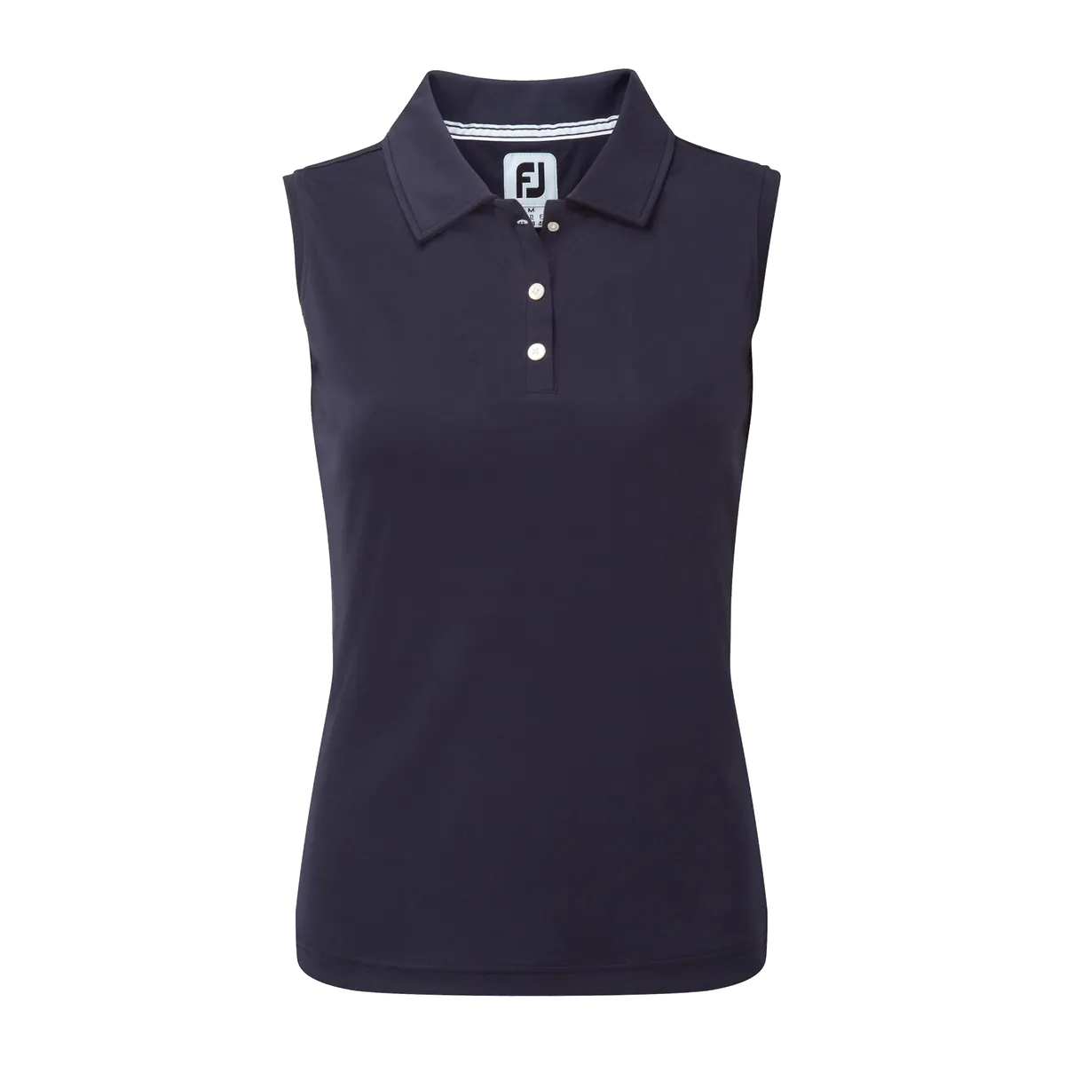 FootJoy Ladies Interlock Sleeveless Solid Golf Shirt SALE