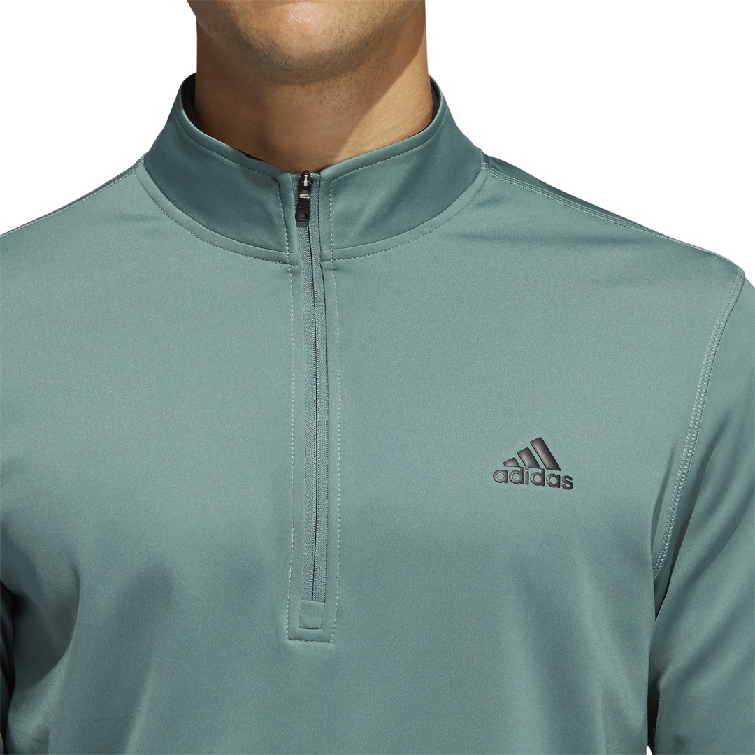 adidas Mens Performance 3Stripe Midweight Layering Golf Top SALE