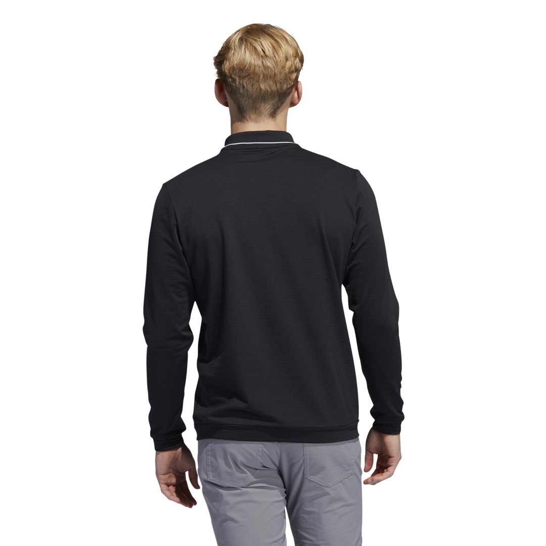 adidas Mens Long Sleeve Thermal Golf Polo