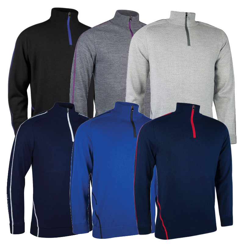 proquip lined golf sweaters