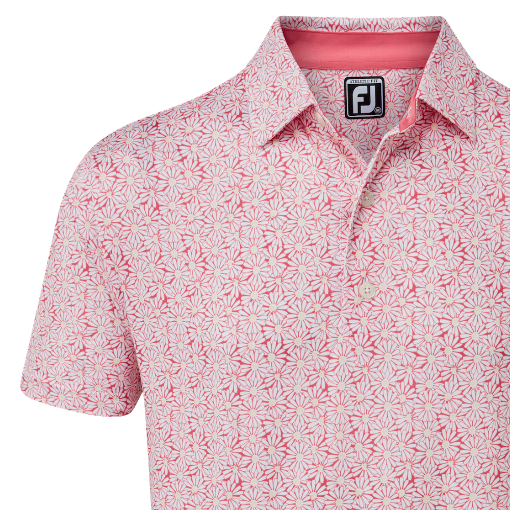 Footjoy Lisle Daisy Print Footjoy Daisy FootJoy Gents Floral