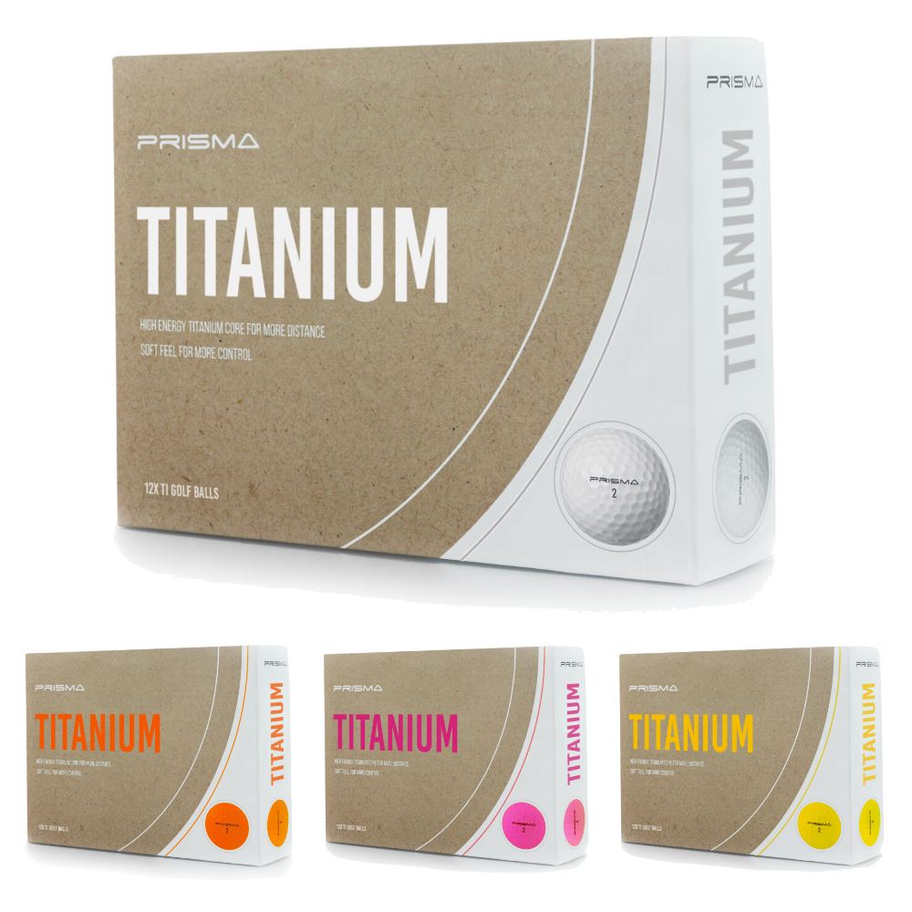Masters Prisma Titanium Golf Balls
