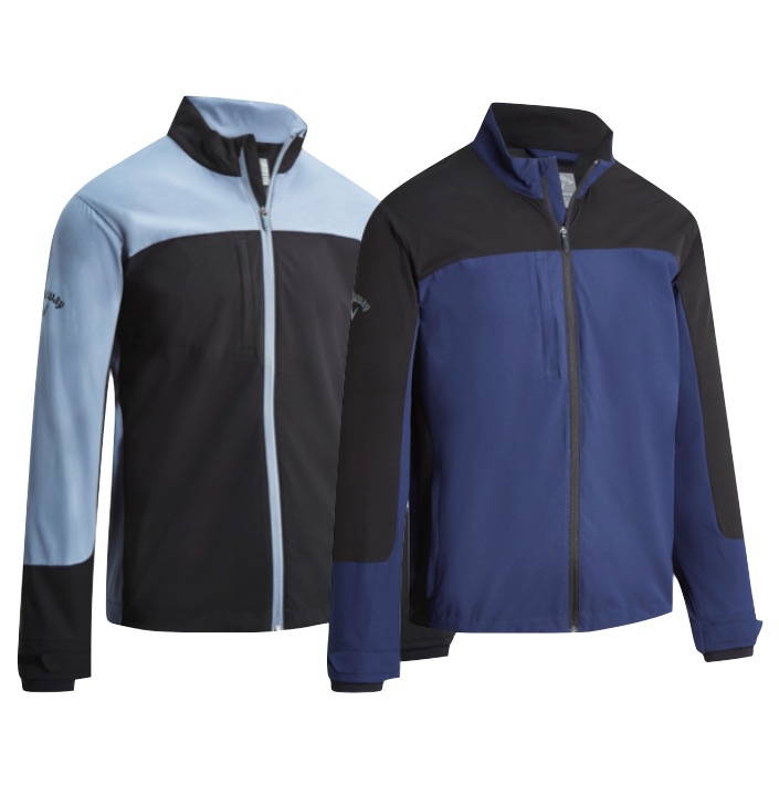 Download Callaway Mens Full Zip Block Wind Jacket