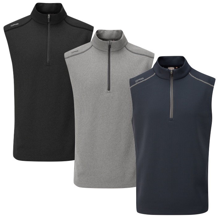 Ping Mens Ramsey Fleece Golf Vest