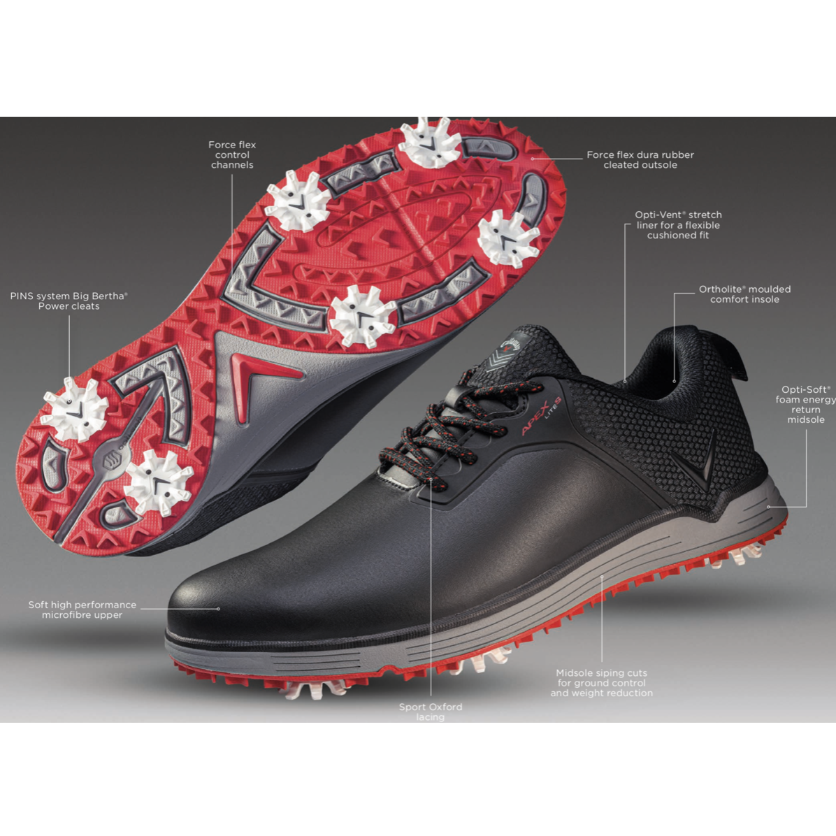 callaway apex lite s golf shoes