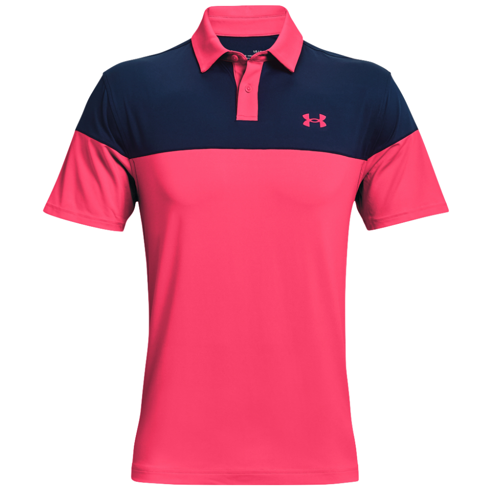 under armour men's team colorblock polo