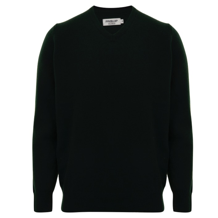 ProQuip Mens Lambswool V Neck Golf Sweater