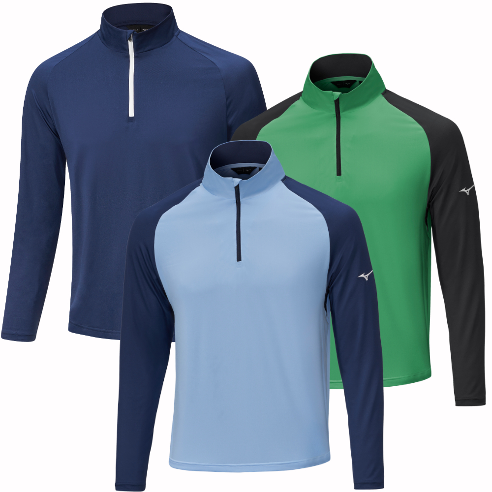 mizuno quarter zip