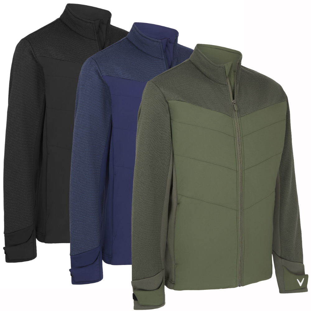 Callaway Mixed Media Primaloft Insulated Golf Jacket