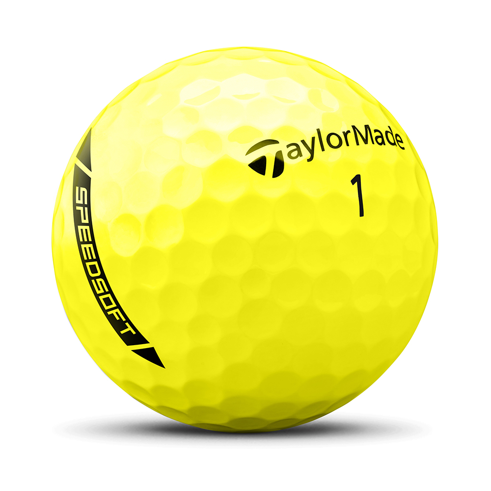 TaylorMade 2024 Speedsoft Yellow Golf Balls