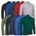  Glenmuir Mens Coll Lambswool Zip Neck Golf Sweater