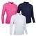 Glenmuir Ladies Misha Performance Pique Long Sleeve Golf Polo Shirt