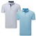 
FootJoy Mens Deco Diamond Print Lisle Golf Polo Shirt