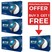  TaylorMade TP5 Golf Balls 4 for 3 + FREE Personalisation 