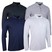  Glenmuir Mens Max Long Sleeve Performance Pique Golf Polo