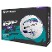 TaylorMade Speedsoft Ink Purple/Teal Golf Balls
