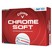 Callaway 2026 Chrome Soft 360 Triple Track Golf Balls - White