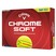 Callaway 2026 Chrome Soft 360 Triple Track Golf Balls - Yellow