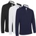  Callaway Mens Long Sleeve Golf Performance Polo Shirt