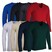  Glenmuir Mens Wilkie Merino V Neck Golf Sweater
