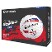 TaylorMade Speedsoft Ink Blue/Red Golf Balls