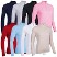 Glenmuir Ladies Ava Zip Neck Cotton Golf Sweater 