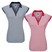  FootJoy Ladies Striped Lisle Golf Shirt - Sale