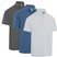 
Callaway Mens Classic Jacquard Golf Polo Shirt - Sale
