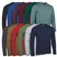  Glenmuir Mens Morar Lambswool Crew Neck Sweater