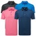  FootJoy Mens Painted Floral Lisle Golf Polo Shirt