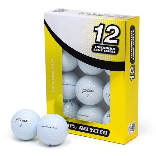 Titleist Pro V1 Grade A Lake Golf Balls 12 Pack