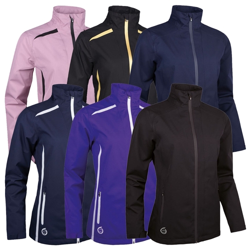 Sunderland Ladies Killy Panelled Waterproof Golf Jacket